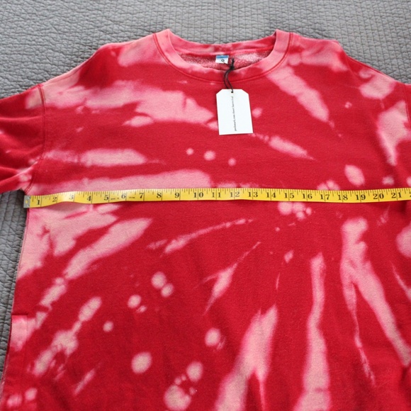 Handmade tie dye Old Navy tunic crew neck sweatshirt by Hue Revival - Picture 11 of 13